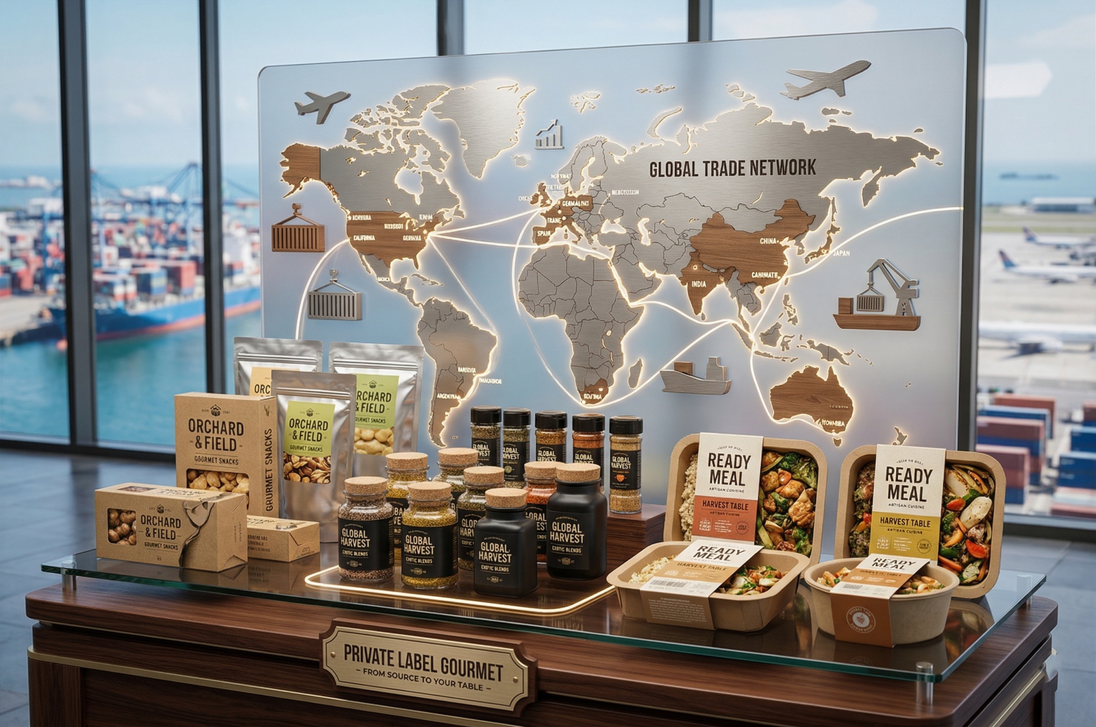 Private Label Food Products for Global Importers